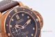 New Panerai Watches 2020 - Replica Panerai Luminor Submersible PAM00968 Brown Ceramic Watch (3)_th.jpg